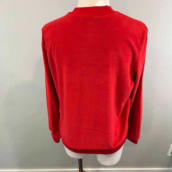 NWT PJ SALVAGE Red Ultra Soft Crew Neck Sweater (XS) - Picture 5 of 8